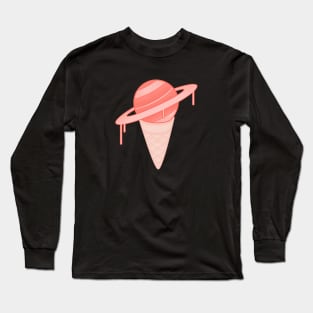 Saturn Ice Cream Long Sleeve T-Shirt